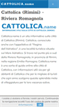 Mobile Screenshot of cattolica.name