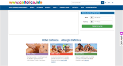Desktop Screenshot of cattolica.info